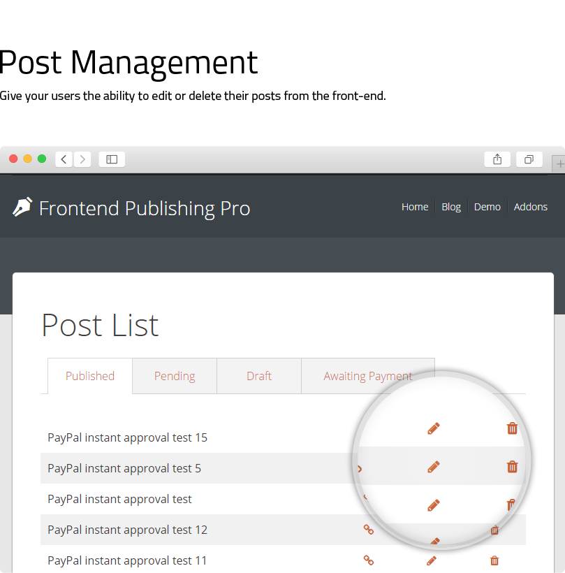 Frontend Publishing Pro - WordPress Post Submission Plugin - 7